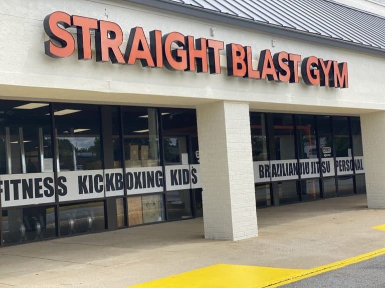 Straight Blast Gym Buford Entrance